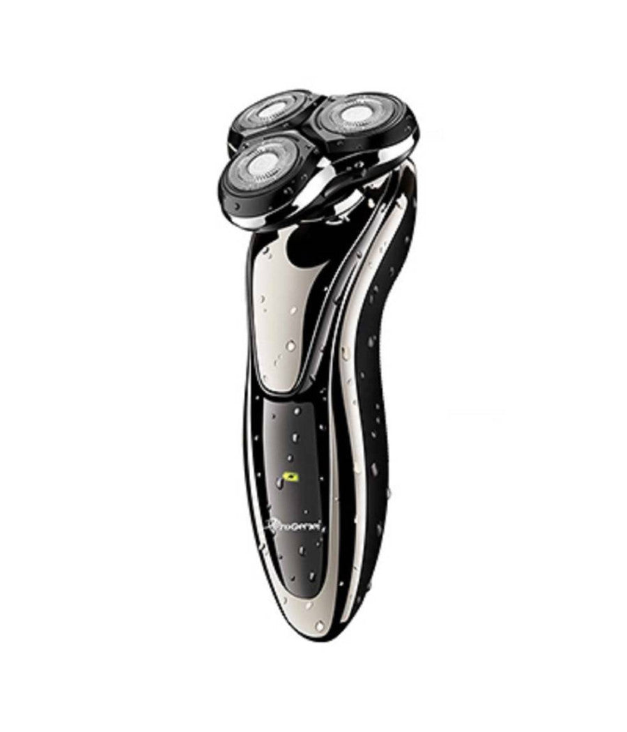 Rasoio Elettrico Cordless Gm-7719 Batteria Ricaricabile Impermeabile Testa Galleggiante         