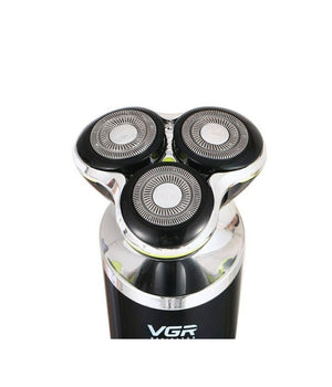 Rasoio Elettrico Per Barba E Capelli Senza Fili Impermeabile 3 Testine Vgr V-308         