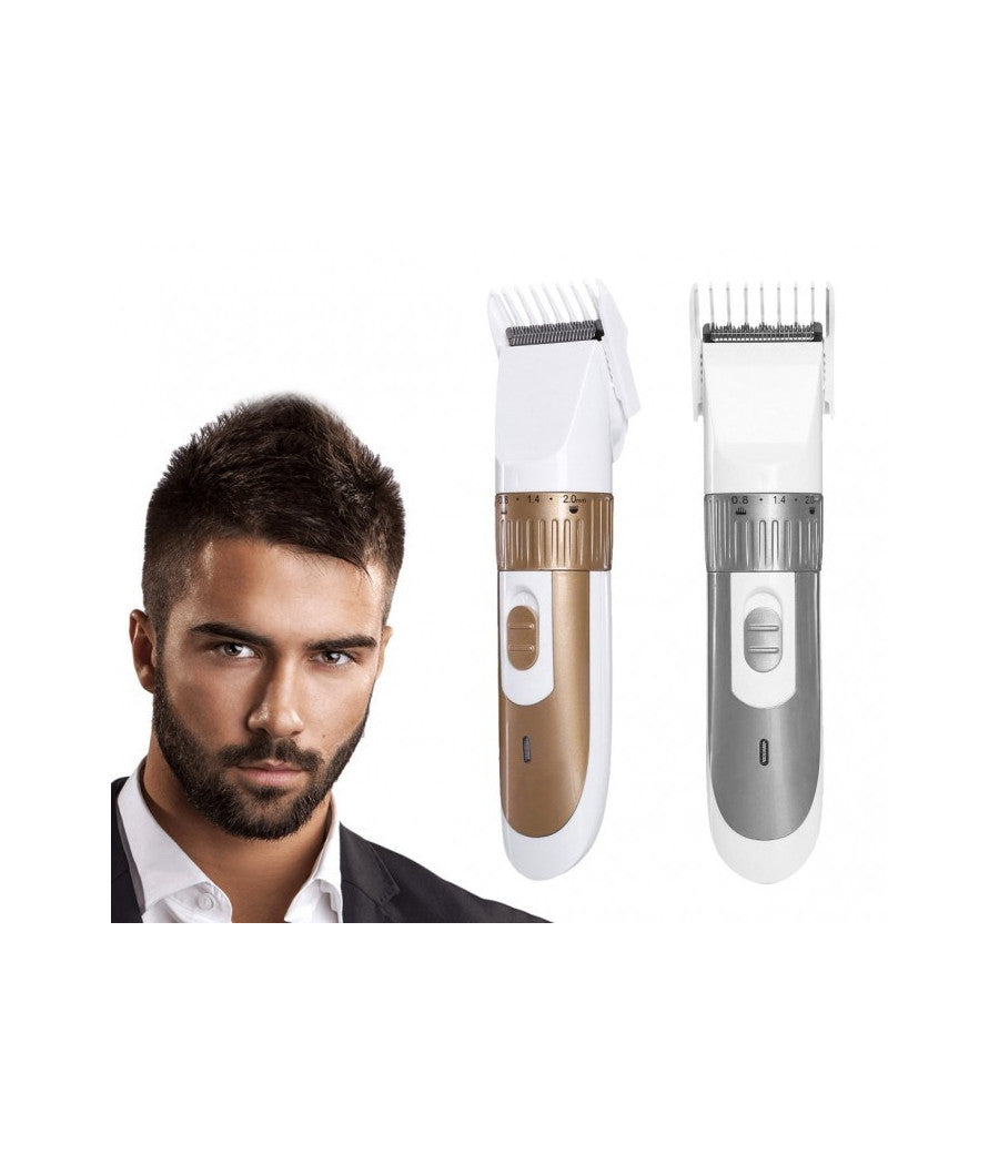 Rasoio Elettrico Per Capelli E Barba Sn5900 Regolabile Da 0,8-2 Mm Con Pettine         