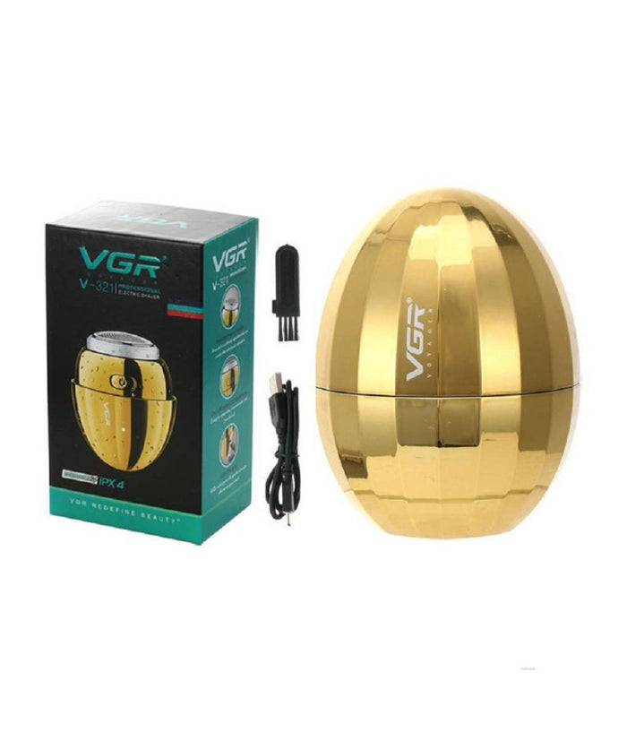 Rasoio Elettrico Portatile A Forma Di Uovo Ricaricabile Usb Impermeabile V-321         