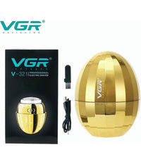 Rasoio Elettrico Portatile A Forma Di Uovo Ricaricabile Usb Impermeabile V-321         