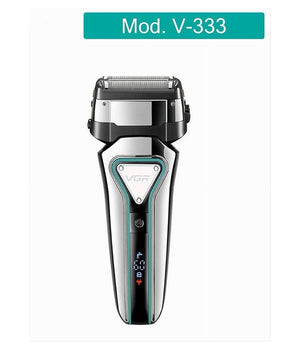 Rasoio Elettrico Professionale A Batteria Ricaricabile Barba Capelli Vgr V-333         