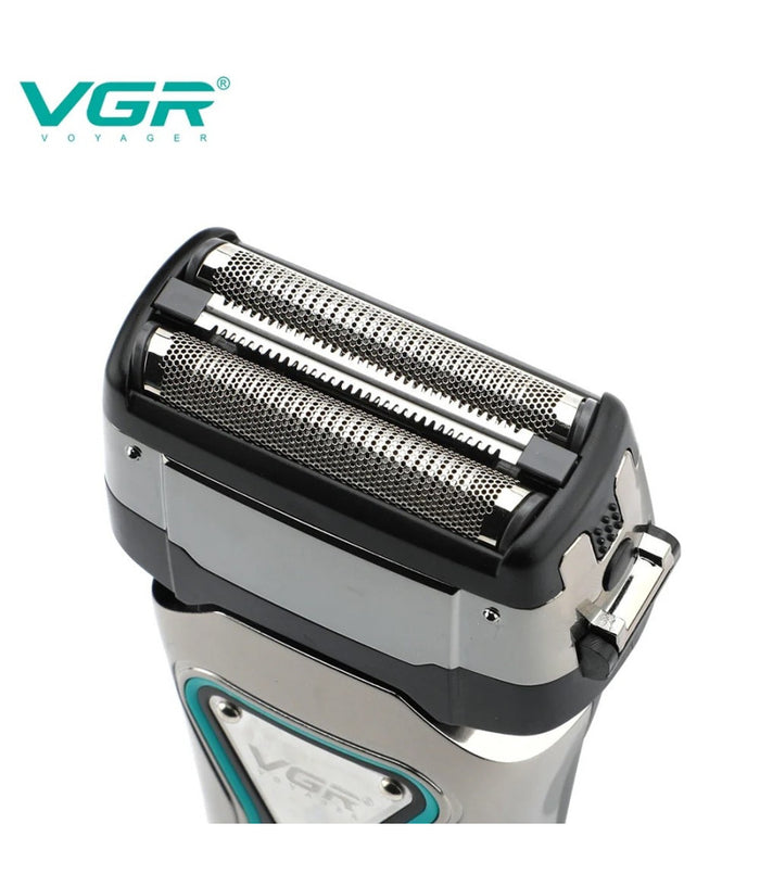 Rasoio Elettrico Professionale A Batteria Ricaricabile Barba Capelli Vgr V-333         