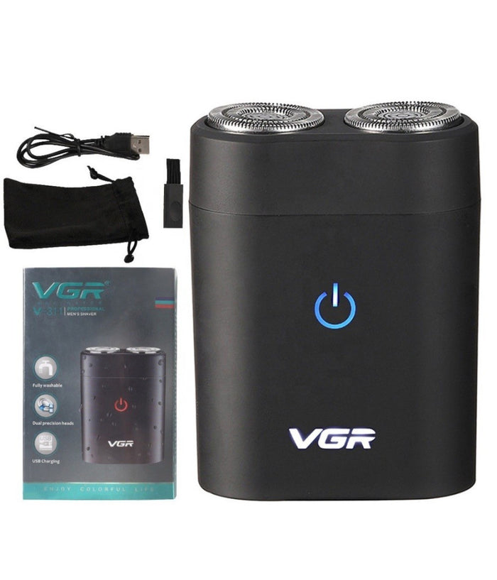 Rasoio Elettrico Professionale Portatile Ricaricabile Usb Impermeabile Ipx7 V311         