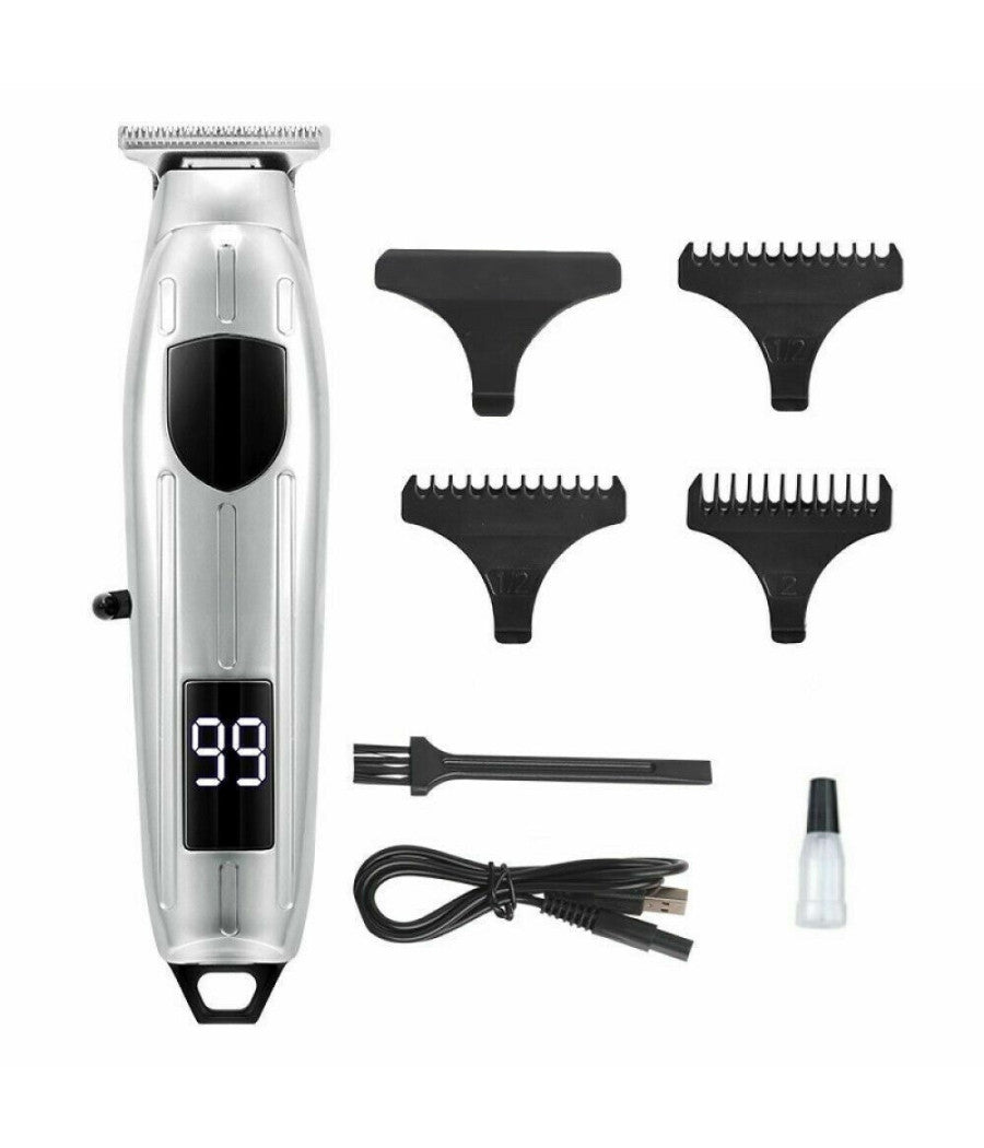Rasoio Elettrico Regola Barba Taglia Capelli Ricaricabile Professionale Q-tx162         