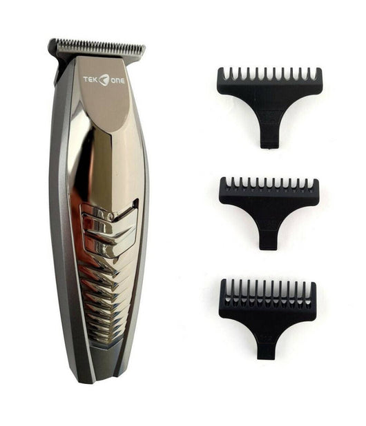 Rasoio Elettrico Regolabarba Taglia Capelli Batteria Ricaricabile 3 Pettini 3910         