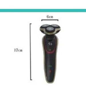 Rasoio Elettrico Ricaricabile 3 Testine 5d Barba Uomo Impermeabile 3watt Tx-9811         