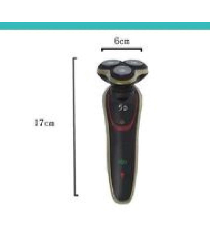 Rasoio Elettrico Ricaricabile 3 Testine 5d Barba Uomo Impermeabile 3watt Tx-9811         