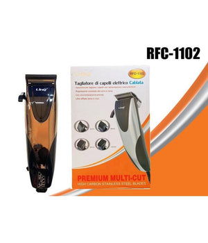 Rasoio Elettrico Taglia Capelli Regola Barba Baffi Basette Rfc-1102 4 Pettini Guida         