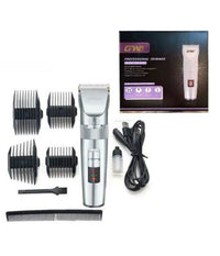 Rasoio Elettrico Tagliacapelli Gw-9673 Ricaricabile + 4 Pettini Capelli         