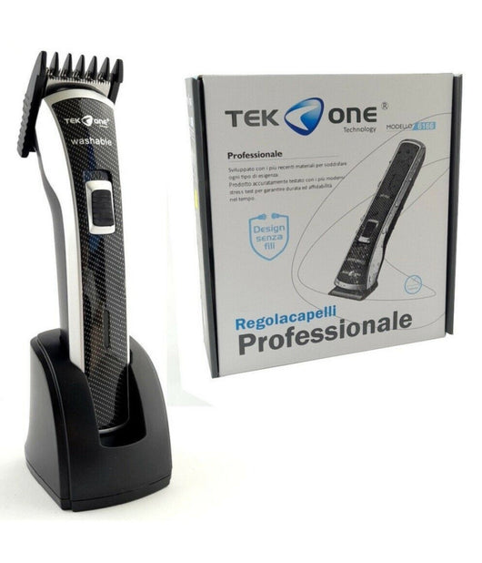Rasoio Elettrico Tagliacapelli Professionale Regola Barba Base Di Ricarica 6166         