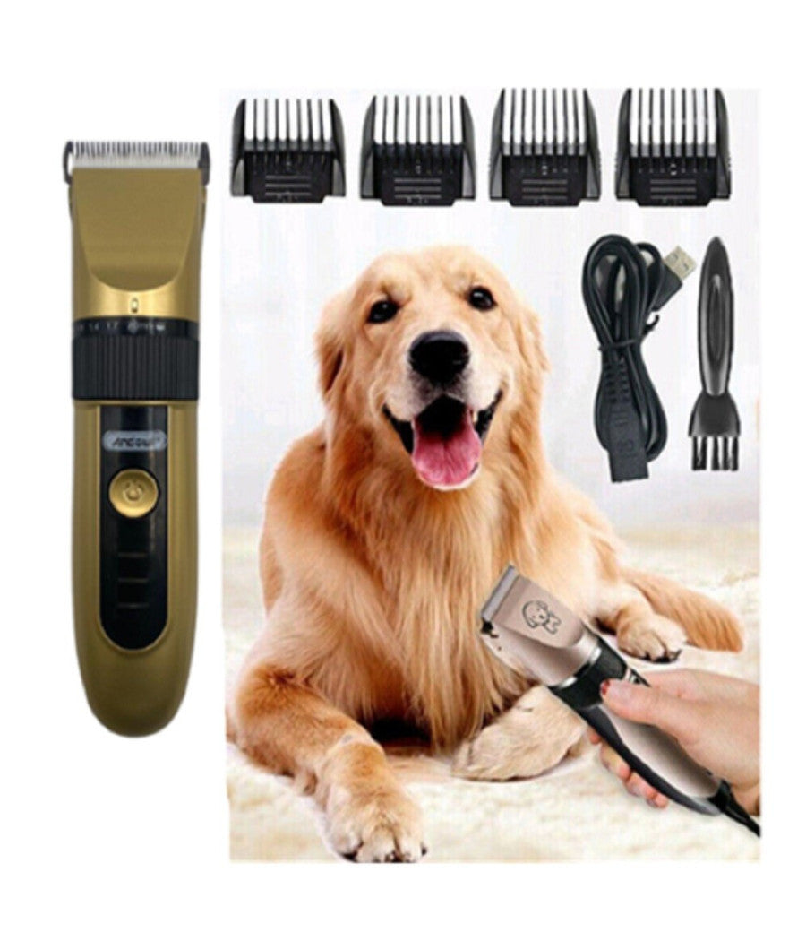 Rasoio Elettrico Trimmer Tosatrice Per Cani Animali Domestici 4 Pettini Q-t137         