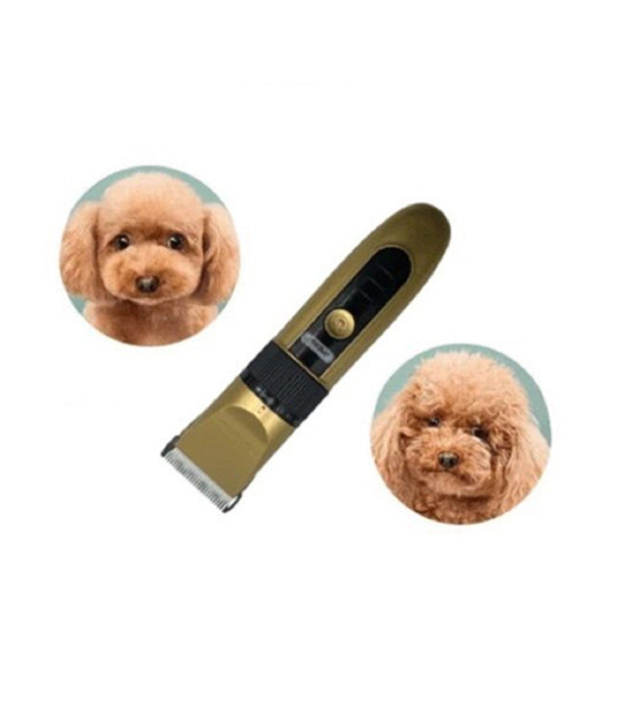 Rasoio Elettrico Trimmer Tosatrice Per Cani Animali Domestici 4 Pettini Q-t137         