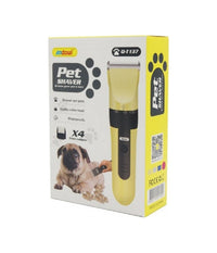 Rasoio Elettrico Trimmer Tosatrice Per Cani Animali Domestici 4 Pettini Q-t137         