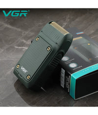 Rasoio Elettrico Ultra Sottile A Batteria Ricaricabile Trimmer Viaggio Usb V-353         