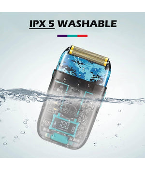 Rasoio Elettrico Uomo Per Barba Capelli Corpo Professionale Regolabarba Vgr 352         