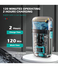 Rasoio Elettrico Uomo Per Barba Capelli Corpo Professionale Regolabarba Vgr 352         