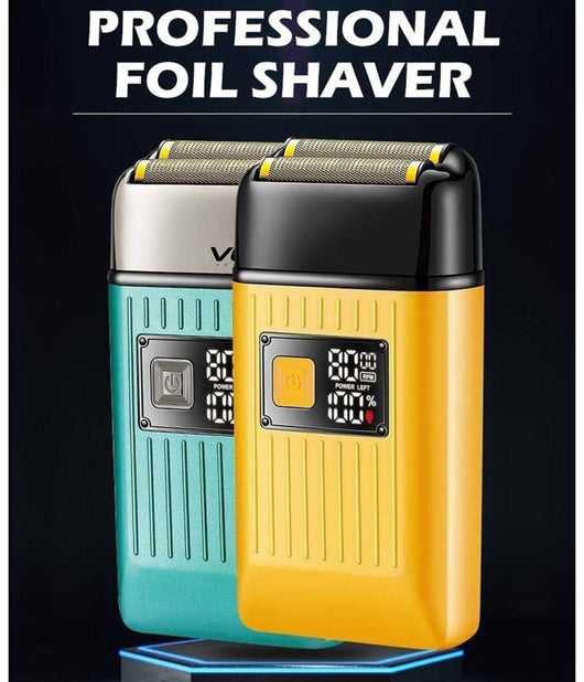 Rasoio Elettrico Uomo Per Barba Capelli Corpo Doppia Testina Indipendente Vgr357         