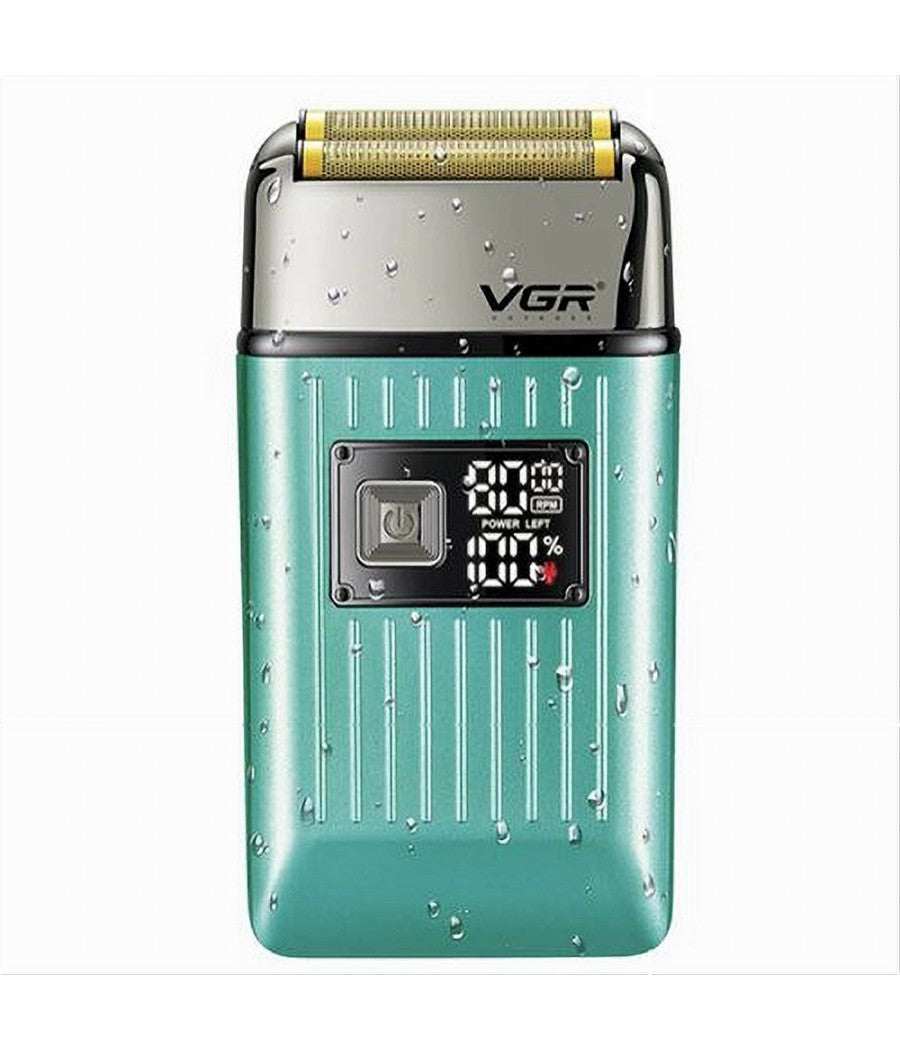 Rasoio Elettrico Uomo Per Barba Capelli Corpo Doppia Testina Indipendente Vgr357         