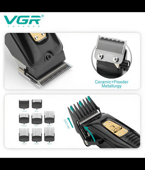 Tagliacapelli Uomo A Zero Professionale Regolabarba Ricaricabile Batteria Vgr651         
