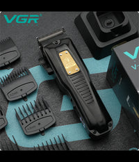 Tagliacapelli Uomo A Zero Professionale Regolabarba Ricaricabile Batteria Vgr651         