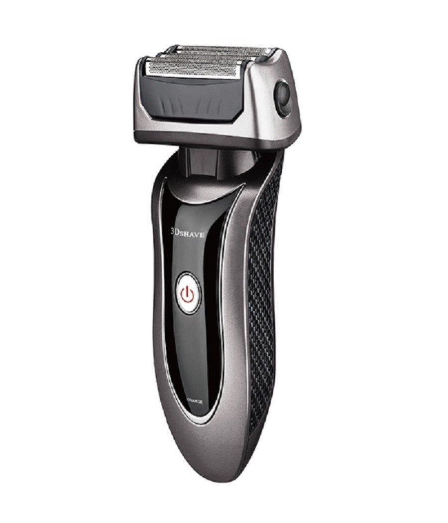 Rasoio Elettrico Uomo Taglia Barba Ricaricabile A Batteria Impermeabile Gm-7050         