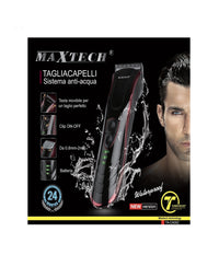 Rasoio Portatile Ricaricabile Impermeabile 4 Testine Taglia Capelli Barba Ta-ca002         