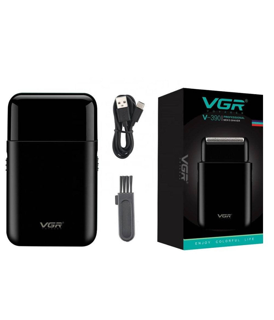 Rasoio Professionale Uomo A Batteria Ricaricabile Elettrico Portatile Usb V-390         