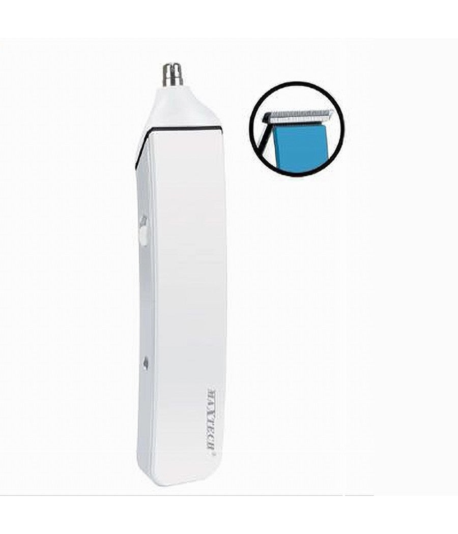 Rasoio Rifinitore Tagliabarba 2x1 Professionale Di Precisione Per Peli Naso Barba Rif-na013         