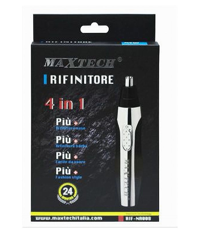 Rasoio Rifinitore Trimmer Per Peli Naso Orecchie Sopracciglia 4x1 Uomo Rif-na008         