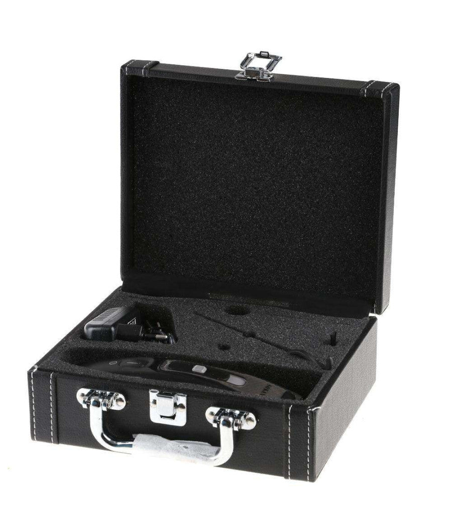 Rasoio Taglia Capelli Elettrico Regola Barba Ricaricabile Valigetta Set Regalo         