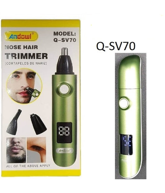 Rasoio Taglia Capelli Per Naso Orecchie Rifinitore Trimmer Ricaricabile Q-sv70         