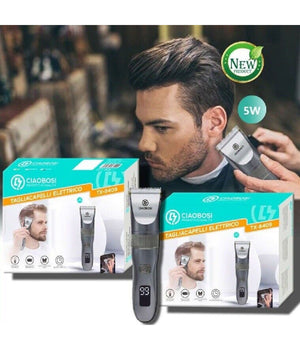Rasoio Tagliacapelli Elettrico Ricaricabile Usb Per Uomo 5 Watt 1500mah Tx-8409         