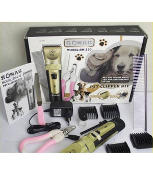 Rasoio Tosatrice Taglia Peli Animali Domestici Sonar Sn-230 Cani Gatti         