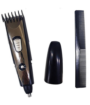 Rasoio Uomo + Depilatore Trimmer 2in1 6071 Peli Naso Barba Capelli Tagliacapelli         