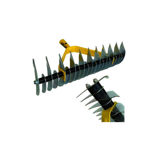 Rastrelli assolcatori Vigor, denti-doppi zincato, d. 11/21