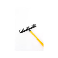 Rastrello da giardino - Suan - 14 rebbi - Manico in fibra di vetro - Dimensioni : 150 x 40 x 8,6 cm