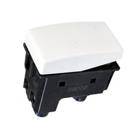 Biesse pulsante unipolare illuminabile 16a compatibile serie bticino matix