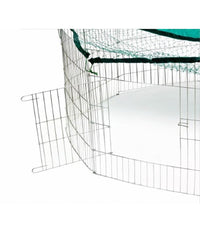 Recinto Ottagonale Da Esterno Per Animali Piccola Taglia Con Parasole         