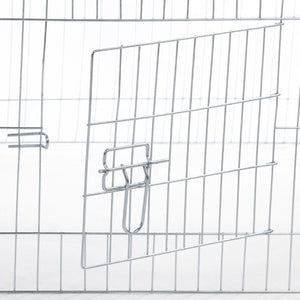 IDMarket - Recinto per piccoli animali in acciaio zincato