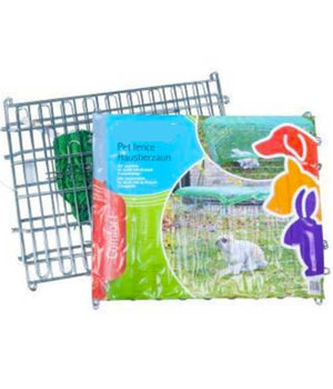 Recinzione Da Giardino Per Animali Domestici Con Telo Coprisole Reticolato         