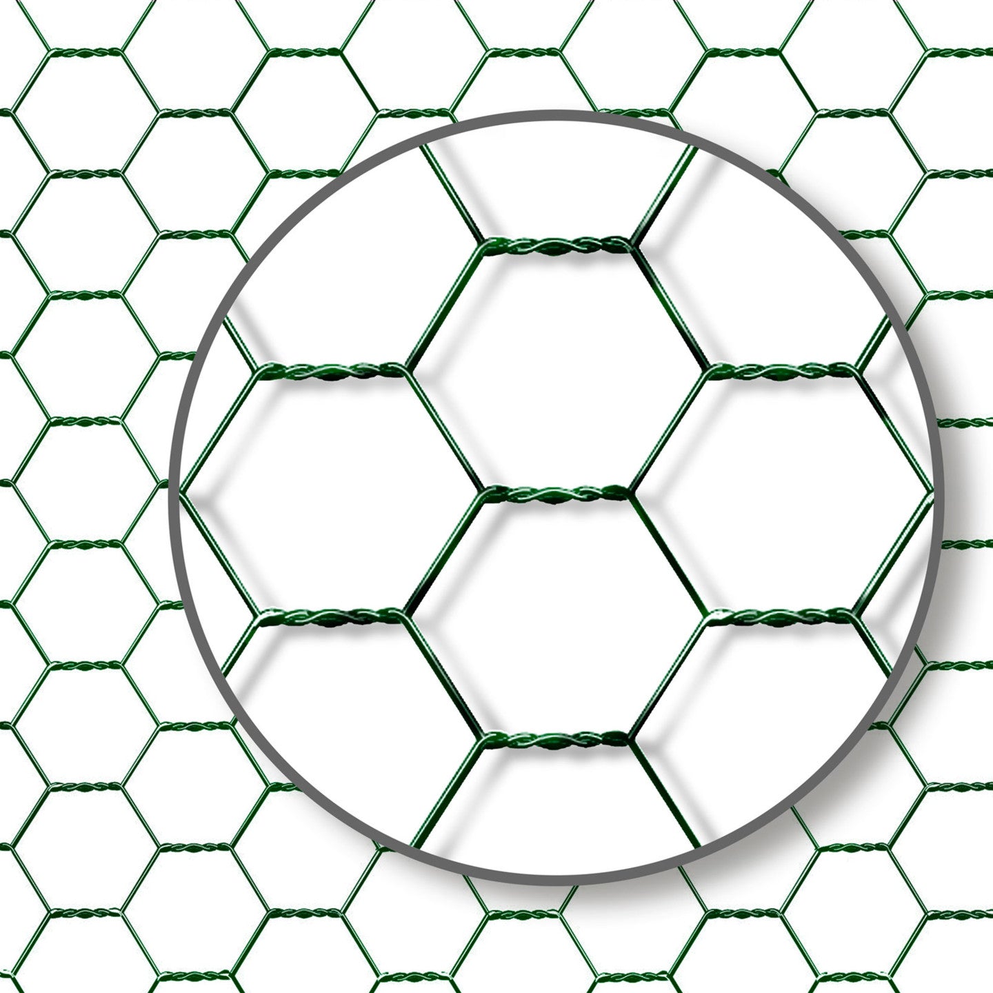 IDMarket - Recinzione per pollaio 12 m² rete metallica 4x3 M in acciaio zincato