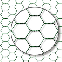 IDMarket - Recinzione per pollaio 12 m² rete metallica 4x3 M in acciaio zincato