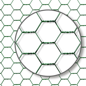 IDMarket - Recinzione per pollaio 12 m² rete metallica 4x3 M in acciaio zincato