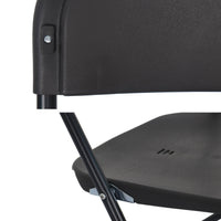 Set di 2 tavoli da ricevimento pieghevoli in plastica, 12 sedie,