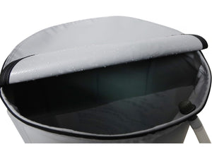 Serbatoio flessibile per il recupero dell'acqua in PVC da 500 L - Grigio