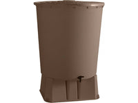 Serbatoio per il recupero dell'acqua con base "UBUD" -  350 L - Grigio talpa