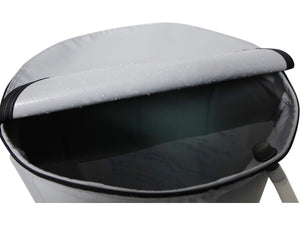 Serbatoio flessibile per il recupero dell'acqua in PVC da 250 L - Grigio