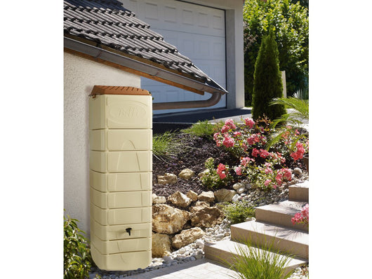 Serbatoio per il recupero dell'acqua "Pateya" - 650 litri - Beige