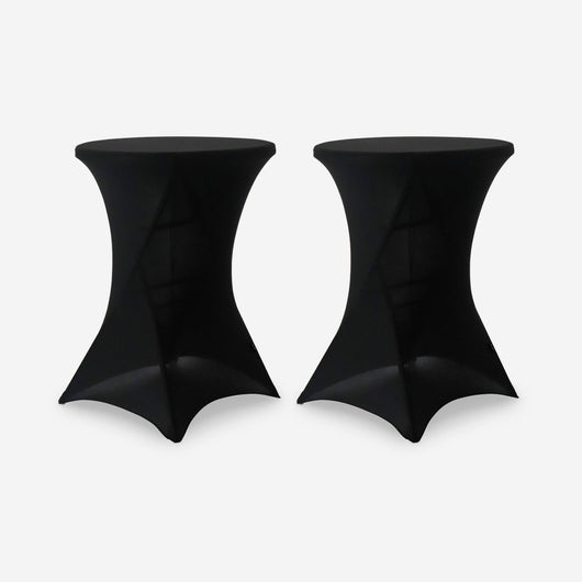 Set di 2 teli protettivi per tavoli, nero